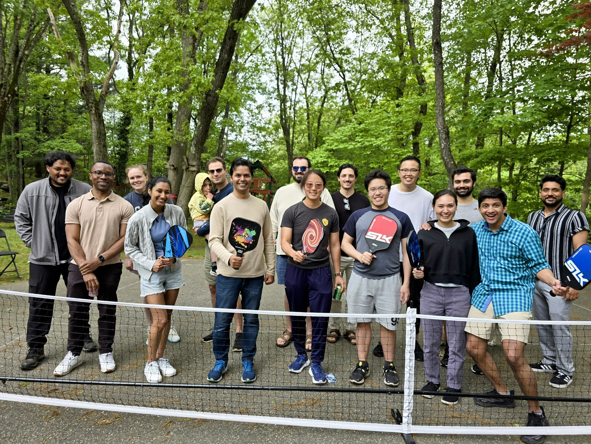 Pickleball at Faez's house