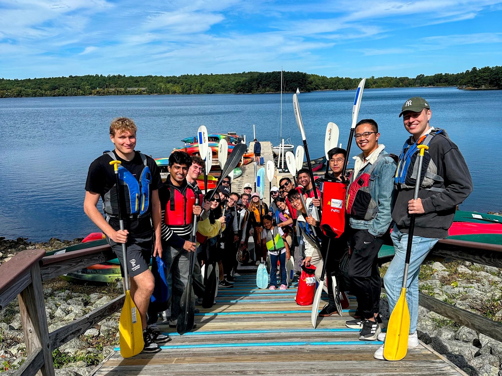 DeCoDE Lab Welcomes New Members with Fall Kayaking