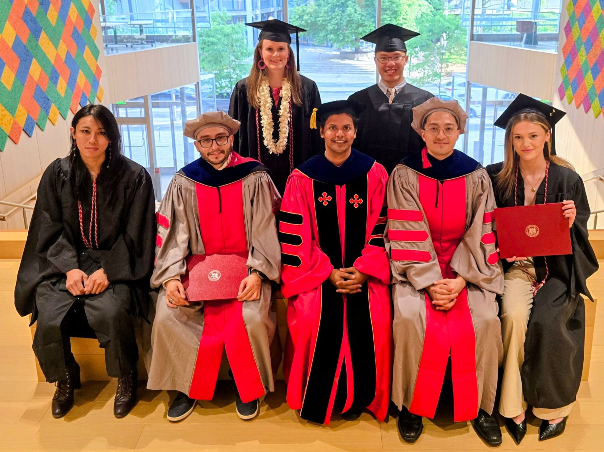 Celebrating Our First Two Ph.D. Graduates and Six Master's Milestones