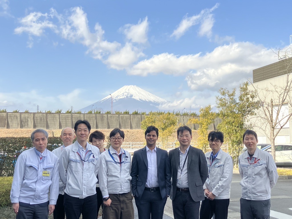 Dr. Ahmed Visited Toyota's Higashi-Fuji Technical Center
